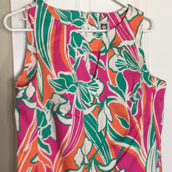 Anne Klein Pink Pockets Dress Women’s Size 10 NWT - Picture 3 of 8